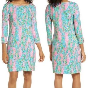 Lilly Pulitzer UPF 50+ Sophie Dress in Multi unicorn of the Sea size large NWT